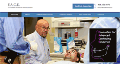 Desktop Screenshot of facedentistry.org